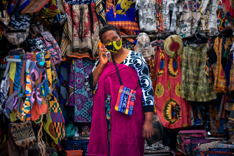 Marché ambulant, Le Cap, Afrique Du Sud